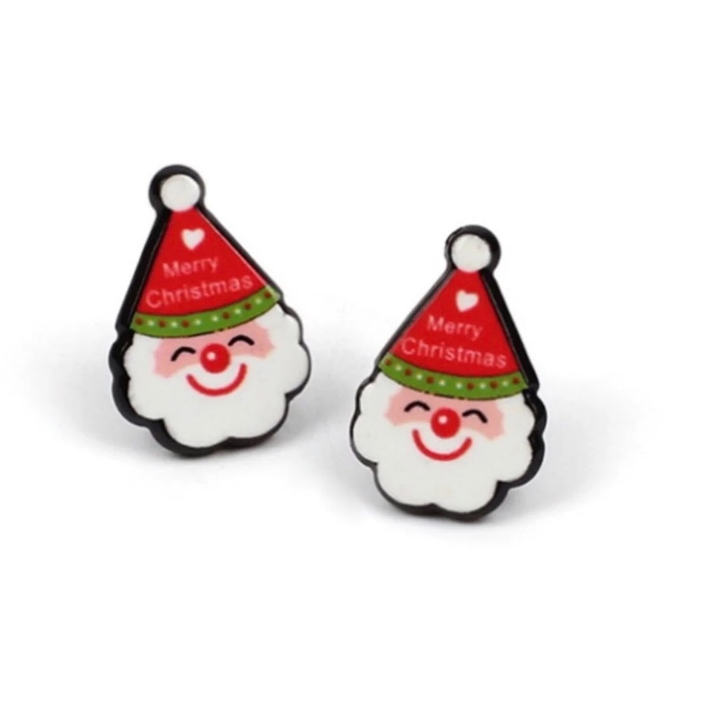Santa Claus Stud Earrings